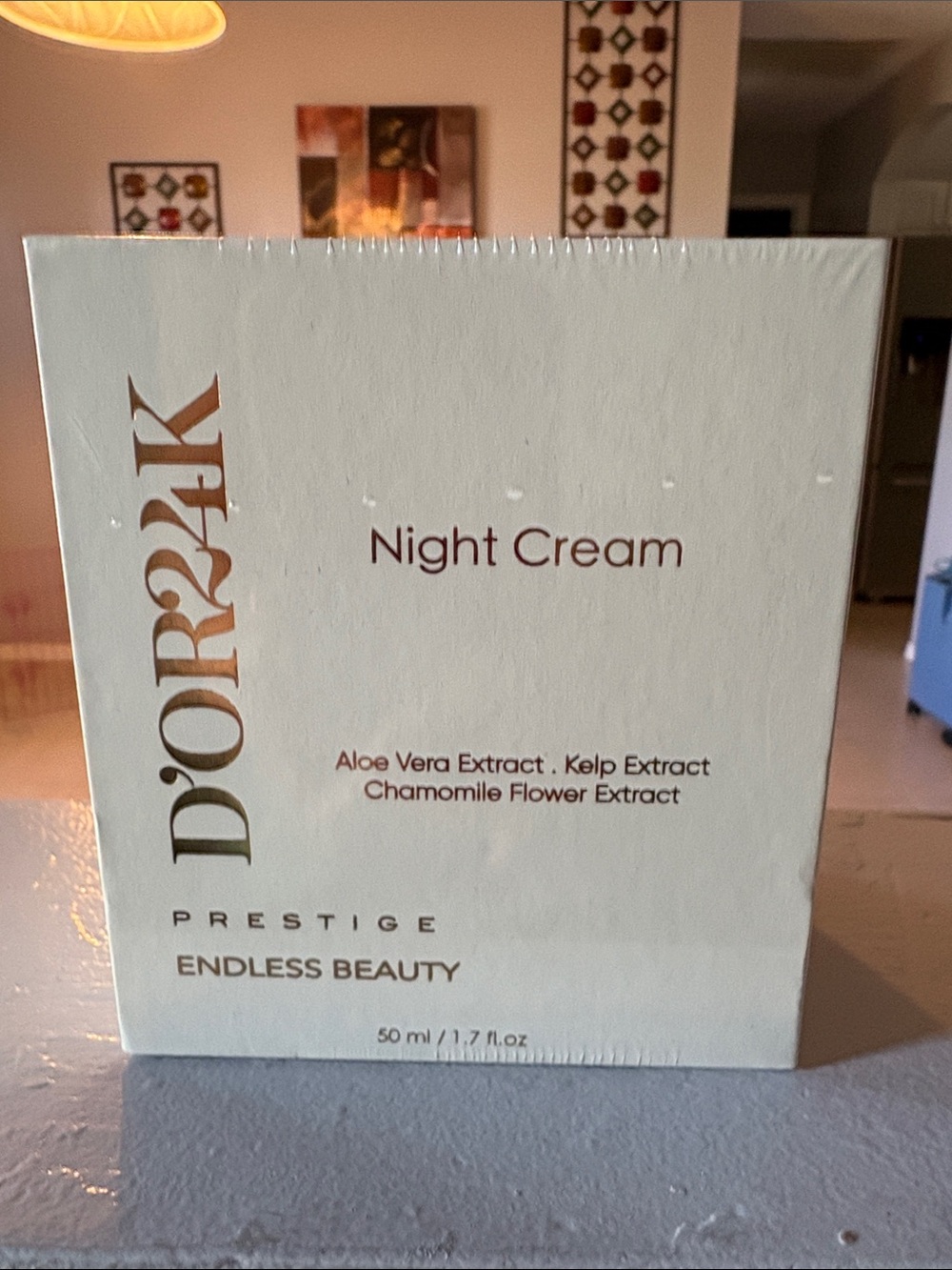DOR24K Prestige Night Cream - White